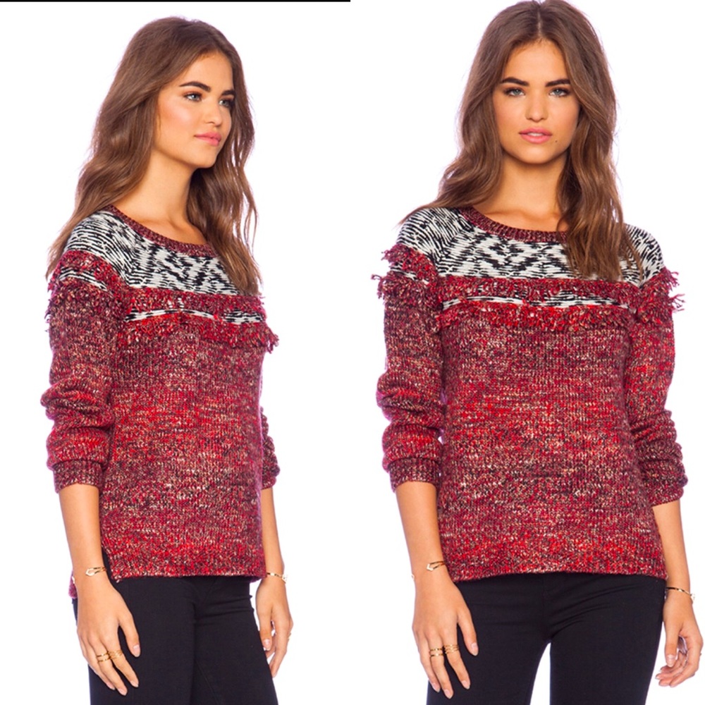Sanctuary Craft Sweater in Ruby Read